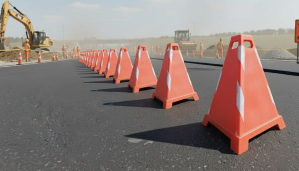 900 mm Height Triangle Cones